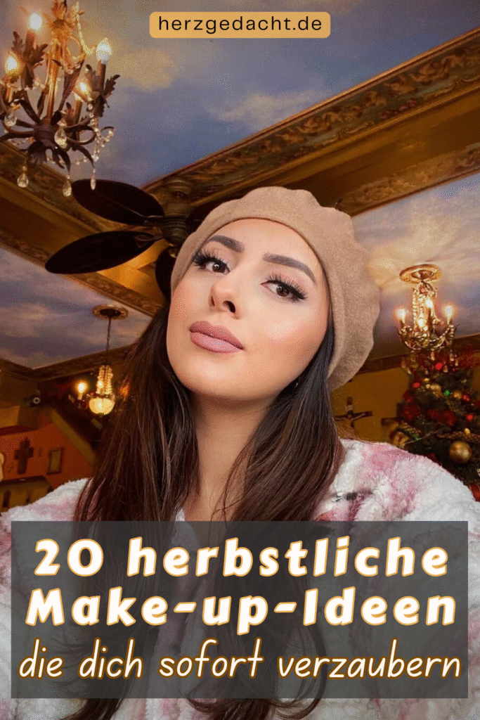 20 herbstliche Make-up-Ideen, die dich sofort verzaubern