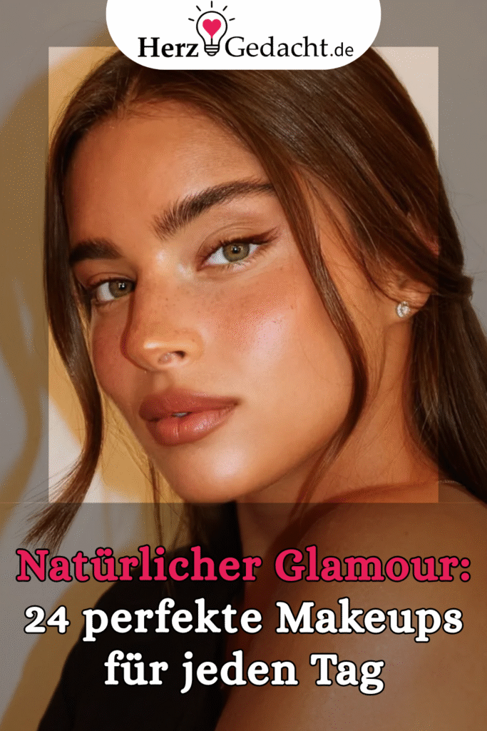 Natürlicher Glamour: 24 perfekte Make-ups für jeden Tag
